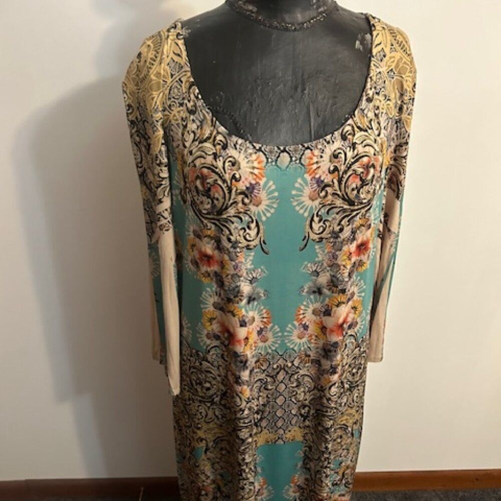 Fresh of LA Women Floral print dress, size 2X